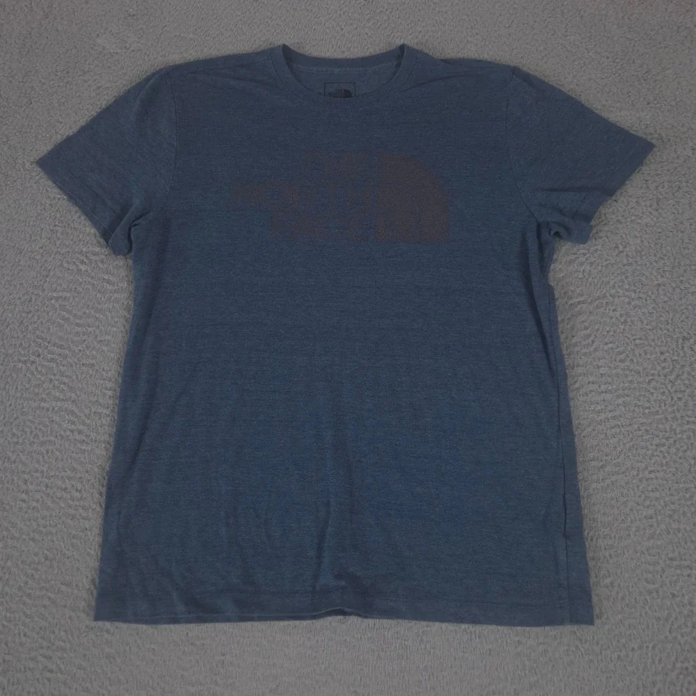 LOT OF 4 The North Face Shirt Mens L Multi Half Dome Tri-Blend Mule Graphic Tee